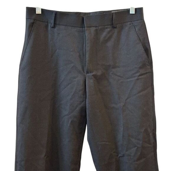 Banana Republic Men's Black Wool Dress Pants Size 30 Formal Trousers - Picture 2 of 10